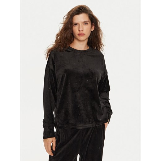 DKNY Bluza DP4T1061 Czarny Regular Fit ze sklepu MODIVO w kategorii Bluzy damskie - zdjęcie 182758851