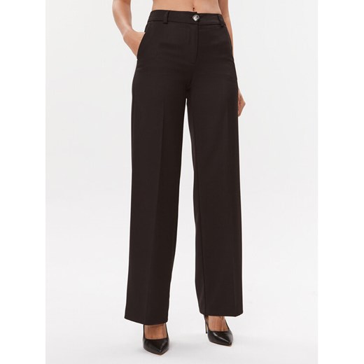 Silvian Heach Spodnie materiałowe CVA23092PA Czarny Straight Fit ze sklepu MODIVO w kategorii Spodnie damskie - zdjęcie 182758873