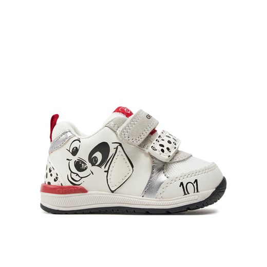 Geox Sneakersy B Rishon Girl B450LB 085NF C0050 Biały ze sklepu MODIVO w kategorii Buty sportowe dziecięce - zdjęcie 182758941