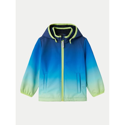 NAME IT Kurtka softshell Malta 13236888 Niebieski Regular Fit ze sklepu MODIVO w kategorii Kurtki chłopięce - zdjęcie 182759002
