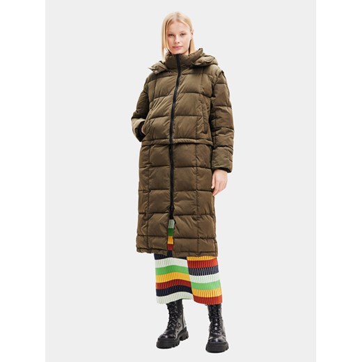 Desigual Kurtka zimowa 23WWEW39 Zielony Oversize ze sklepu MODIVO w kategorii Kurtki damskie - zdjęcie 182759032