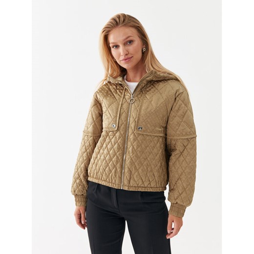 BOSS Kurtka przejściowa Pengtong 50494519 Beżowy Regular Fit ze sklepu MODIVO w kategorii Kurtki damskie - zdjęcie 182759074
