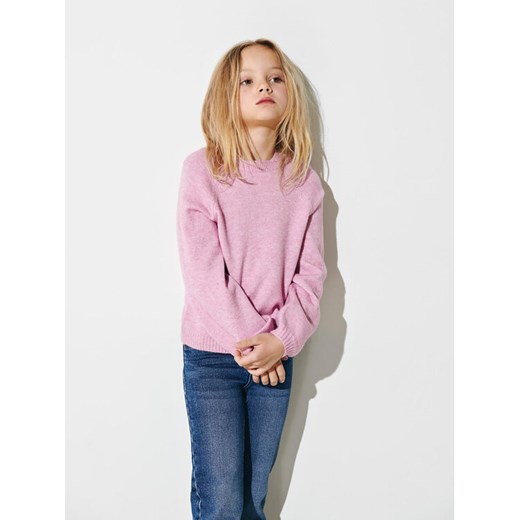 Kids ONLY Sweter Lesly 15246166 Różowy Regular Fit ze sklepu MODIVO w kategorii Swetry dziewczęce - zdjęcie 182759143
