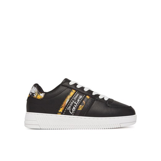 Versace Jeans Couture Sneakersy 78VA3SJ7 Czarny ze sklepu MODIVO w kategorii Buty sportowe damskie - zdjęcie 182759171