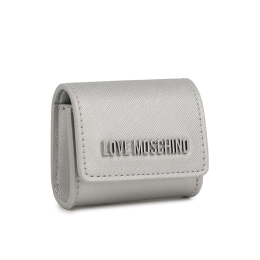 LOVE MOSCHINO Etui na słuchawki JC6451PP4IK2390B Srebrny ze sklepu MODIVO w kategorii Etui - zdjęcie 182759212