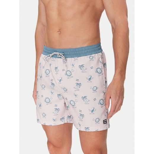 Billabong Szorty kąpielowe Vacay Lb EBYJV00144 Różowy Regular Fit ze sklepu MODIVO w kategorii Kąpielówki - zdjęcie 182759263