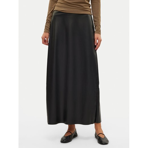Vero Moda Spódnica z imitacji skóry Olympia 10309137 Czarny Regular Fit ze sklepu MODIVO w kategorii Spódnice - zdjęcie 182759274