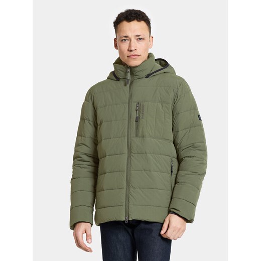 Didriksons Kurtka zimowa Jona Usx Jkt 504923 Zielony Regular Fit ze sklepu MODIVO w kategorii Kurtki męskie - zdjęcie 182759362