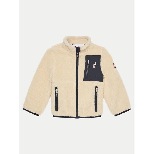 Aulp Polar Tiger Beżowy Regular Fit ze sklepu MODIVO w kategorii Bluzy dziewczęce - zdjęcie 182759363