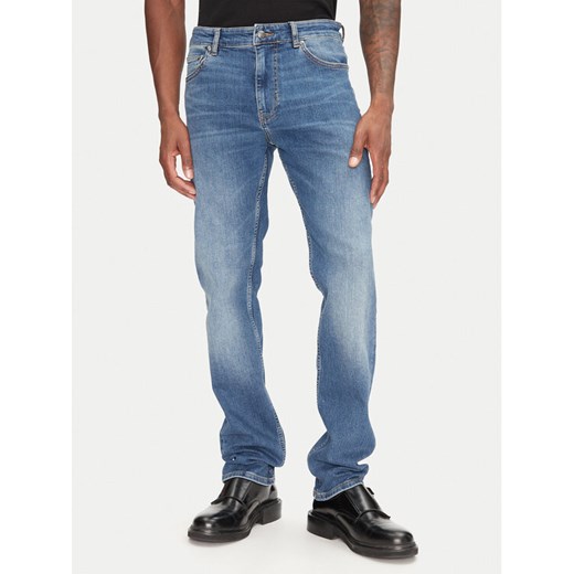 Just Cavalli Jeansy 78OAB5S0 Granatowy Slim Fit ze sklepu MODIVO w kategorii Jeansy męskie - zdjęcie 182759463
