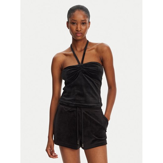 Juicy Couture Top JCWCT125325 Czarny Slim Fit ze sklepu MODIVO w kategorii Bluzki damskie - zdjęcie 182759582