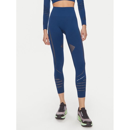 Brubeck Legginsy LE1291W Niebieski Slim Fit ze sklepu MODIVO w kategorii Spodnie damskie - zdjęcie 182759594