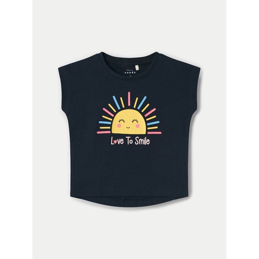 NAME IT T-Shirt Vigea 13228175 Granatowy Regular Fit ze sklepu MODIVO w kategorii Bluzki dziewczęce - zdjęcie 182759681