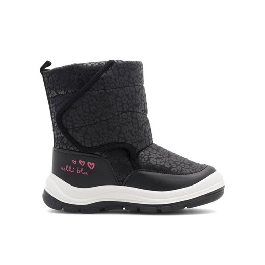 Nelli Blu Botki CM230224-2 Czarny ze sklepu MODIVO w kategorii Buty zimowe dziecięce - zdjęcie 182759711