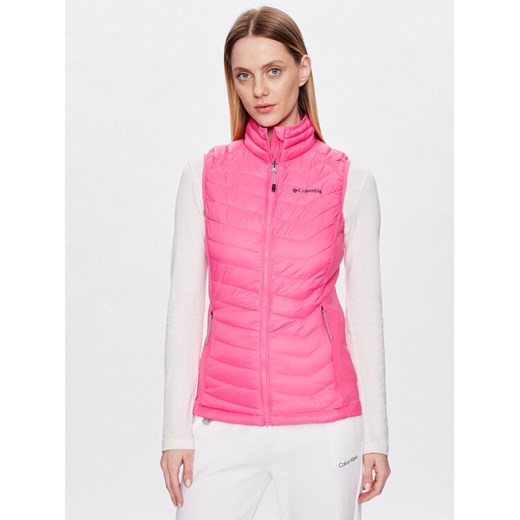 Columbia Bezrękawnik Powder Pass 1832222 Różowy Regular Fit ze sklepu MODIVO w kategorii Kamizelki damskie - zdjęcie 182759753