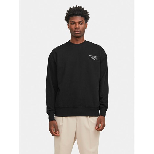 Jack&Jones Bluza Riley 12250647 Czarny Regular Fit ze sklepu MODIVO w kategorii Bluzy męskie - zdjęcie 182759864