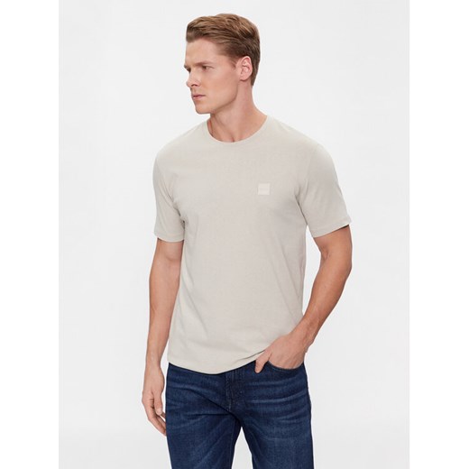 Boss T-Shirt Tales 50508584 Beżowy Relaxed Fit ze sklepu MODIVO w kategorii T-shirty męskie - zdjęcie 182759944