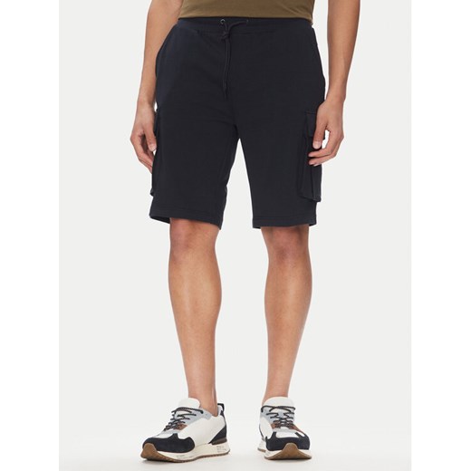 Aeronautica Militare Szorty sportowe 251BF025F459 Granatowy Regular Fit ze sklepu MODIVO w kategorii Spodenki męskie - zdjęcie 182759981