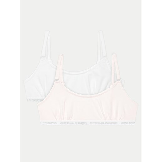 United Colors Of Benetton Komplet 2 biustonoszy 3MC10R1IN Kolorowy ze sklepu MODIVO w kategorii Staniki dla dziewczynki - zdjęcie 182759982