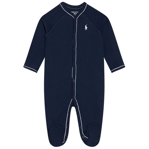 Polo Ralph Lauren Śpiochy Solid 320552445001 Granatowy ze sklepu MODIVO w kategorii Komplety niemowlęce - zdjęcie 182760002