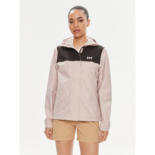 Helly Hansen Kurtka przeciwdeszczowa W Vancouver Rain Jacket 53587 Różowy Regular Fit ze sklepu MODIVO w kategorii Kurtki damskie - zdjęcie 182760041