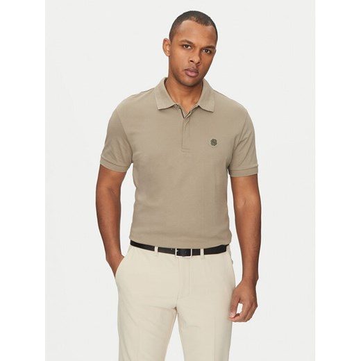BOSS Polo Paddy TL 50533273 Beżowy Regular Fit ze sklepu MODIVO w kategorii T-shirty męskie - zdjęcie 182760124