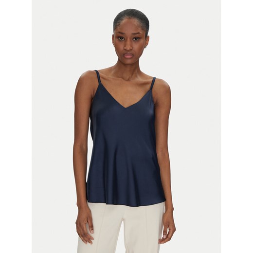 Rinascimento Top CFC0122601003 Granatowy Regular Fit ze sklepu MODIVO w kategorii Bluzki damskie - zdjęcie 182760170