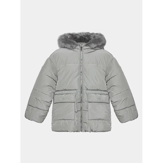 United Colors Of Benetton Kurtka zimowa 2LBGCN02X Szary Regular Fit ze sklepu MODIVO w kategorii Kurtki chłopięce - zdjęcie 182760182