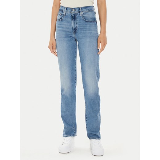 Levi's® Jeansy 724™ 18883-0209 Niebieski Straight Fit ze sklepu MODIVO w kategorii Jeansy damskie - zdjęcie 182760231