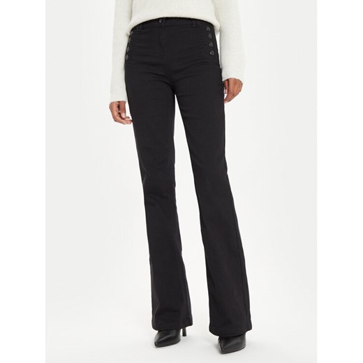 Morgan Jeansy 242-PFLA1 Czarny Flare Fit ze sklepu MODIVO w kategorii Jeansy damskie - zdjęcie 182760262