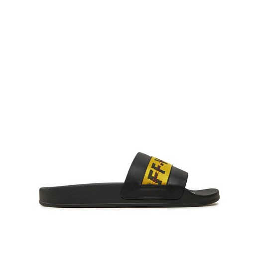 Off-White Klapki OMIC001S21MAT0031018 Czarny ze sklepu MODIVO w kategorii Klapki męskie - zdjęcie 182760374