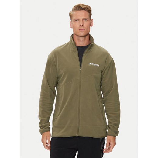 adidas Polar Terrex Multi IZ3291 Zielony Regular Fit ze sklepu MODIVO w kategorii Bluzy męskie - zdjęcie 182760482
