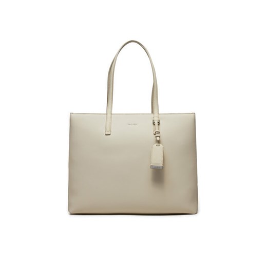Calvin Klein Torebka Ck Must Shopper Md_Pu/Nubuck K60K611677 Szary ze sklepu MODIVO w kategorii Torby Shopper bag - zdjęcie 182760503