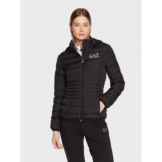 EA7 Emporio Armani Kurtka przejściowa 8NTB23 TNF8Z 1200 Czarny Regular Fit ze sklepu MODIVO w kategorii Kurtki damskie - zdjęcie 182760524