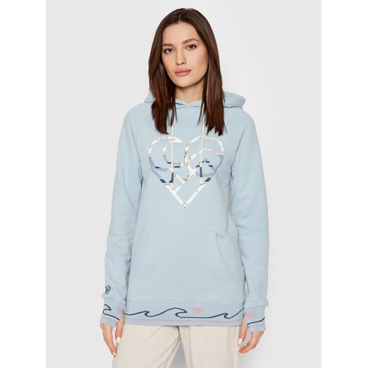 Femi Stories Bluza Till Błękitny Regular Fit ze sklepu MODIVO w kategorii Bluzy damskie - zdjęcie 182760563
