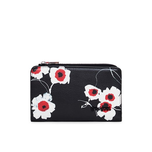 Desigual Mały Portfel Damski 25SAYP12 Czarny ze sklepu MODIVO w kategorii Portfele damskie - zdjęcie 182760621