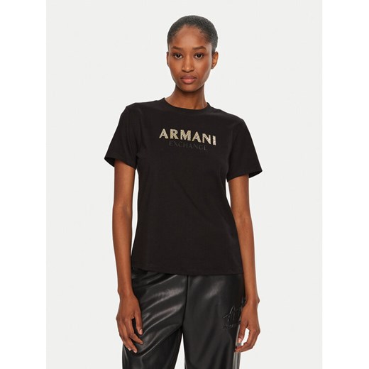 Armani Exchange T-Shirt 6DYT36 YJ7VZ 1200 Czarny Regular Fit Armani Exchange XS MODIVO
