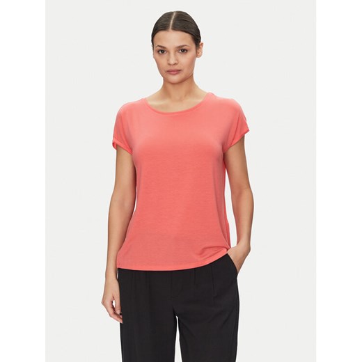 Vero Moda T-Shirt Ava 10284468 Różowy Regular Fit ze sklepu MODIVO w kategorii Bluzki damskie - zdjęcie 182760730