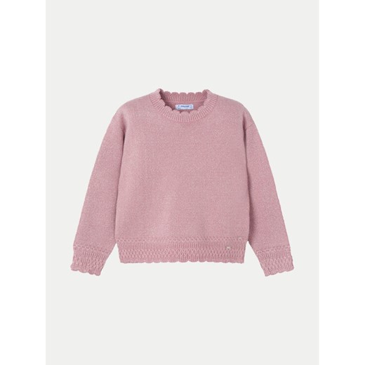 Mayoral Sweter 4355 Różowy Regular Fit ze sklepu MODIVO w kategorii Swetry dziewczęce - zdjęcie 182760752