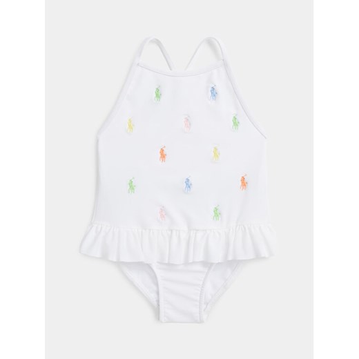 Polo Ralph Lauren Strój kąpielowy 310935062001 Biały ze sklepu MODIVO w kategorii Stroje kąpielowe - zdjęcie 182760822
