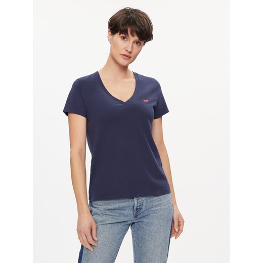 Levi's® T-Shirt Perfect 85341-0064 Granatowy Regular Fit ze sklepu MODIVO w kategorii Bluzki damskie - zdjęcie 182760833