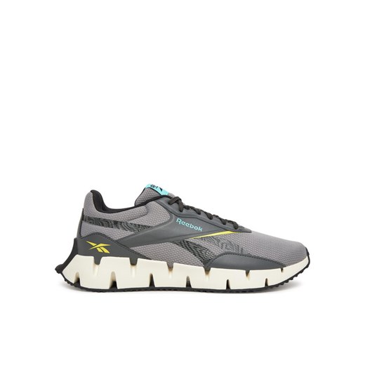 Reebok Sneakersy ZIG DYNAMICA STR 100209976 Szary ze sklepu MODIVO w kategorii Buty sportowe męskie - zdjęcie 182760884