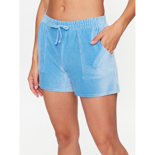 Hunkemöller Szorty piżamowe 203213 Niebieski Comfortable Fit ze sklepu MODIVO w kategorii Piżamy damskie - zdjęcie 182760892