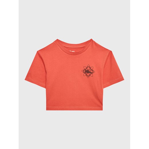 Jack Wolfskin T-Shirt Teen Mosaic 1609841 Różowy Regular Fit ze sklepu MODIVO w kategorii Bluzki dziewczęce - zdjęcie 182760920