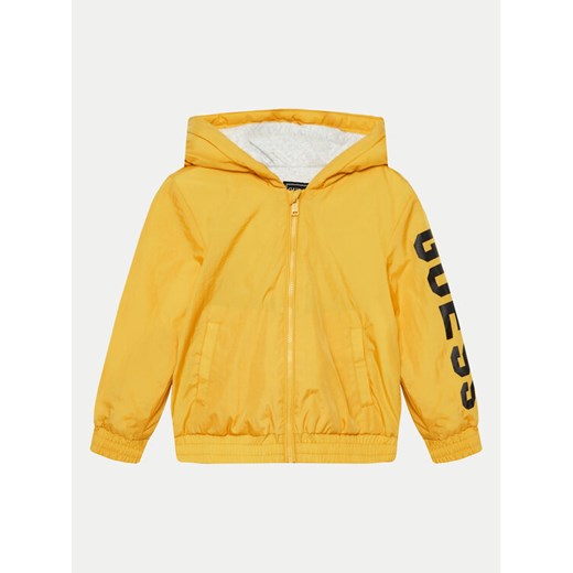 Guess Kurtka przejściowa N4YL04 WF090 Żółty Regular Fit ze sklepu MODIVO w kategorii Kurtki chłopięce - zdjęcie 182760942