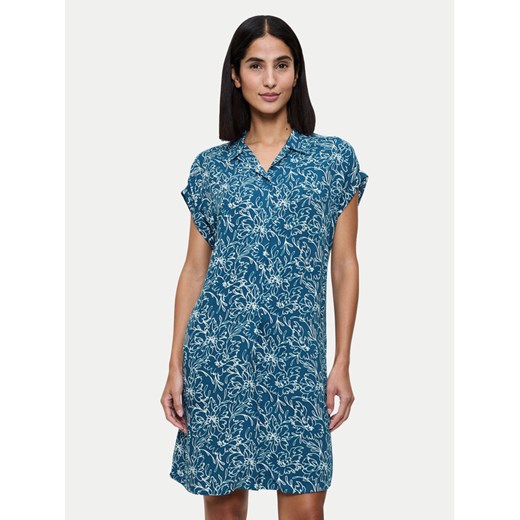 Triumph Koszula nocna Boyfriend 10222612 Niebieski Relaxed Fit ze sklepu MODIVO w kategorii Koszule nocne - zdjęcie 182760950