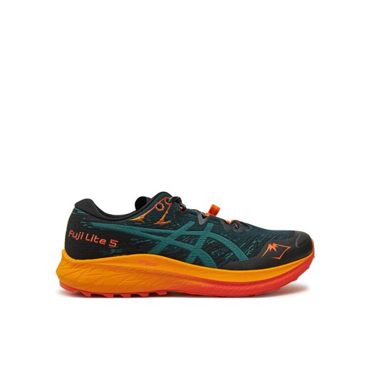 Asics Buty do biegania Fuji Lite 5 1011B889 Zielony ze sklepu MODIVO w kategorii Buty sportowe męskie - zdjęcie 182761011
