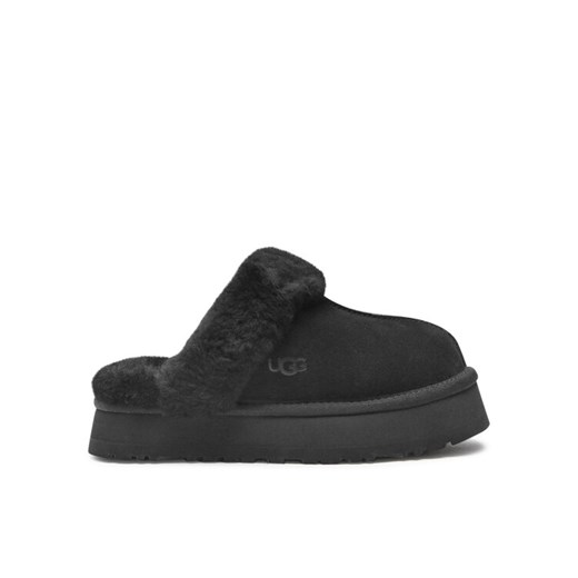 Ugg Kapcie W Disquette 1122550 Czarny ze sklepu MODIVO w kategorii Kapcie damskie - zdjęcie 182761013