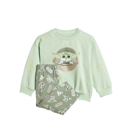 adidas Dres Star Wars The Mandalorian™ JF3631 Zielony Regular Fit ze sklepu MODIVO w kategorii Odzież dla niemowląt - zdjęcie 182761104