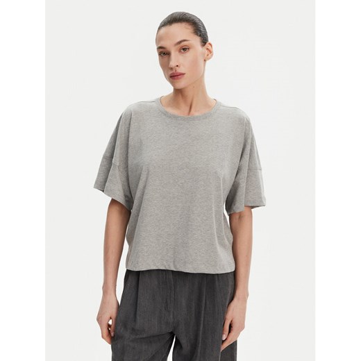 French Connection T-Shirt 76BZA Szary Relaxed Fit ze sklepu MODIVO w kategorii Bluzki damskie - zdjęcie 182761160